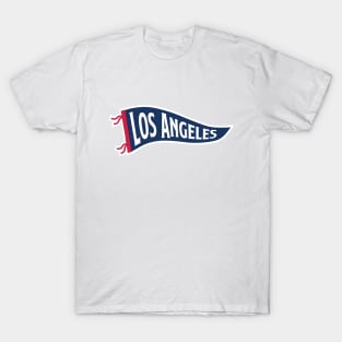 Los Angeles Pennant - White T-Shirt